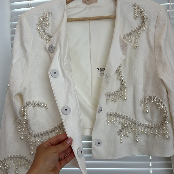 Set (cropped blazer & skirt) - Picture 5 of 17